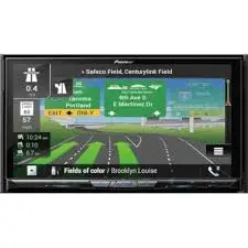 In-dash navigation receiver