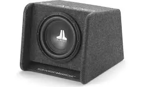 JL Audio enclosed subwoofer